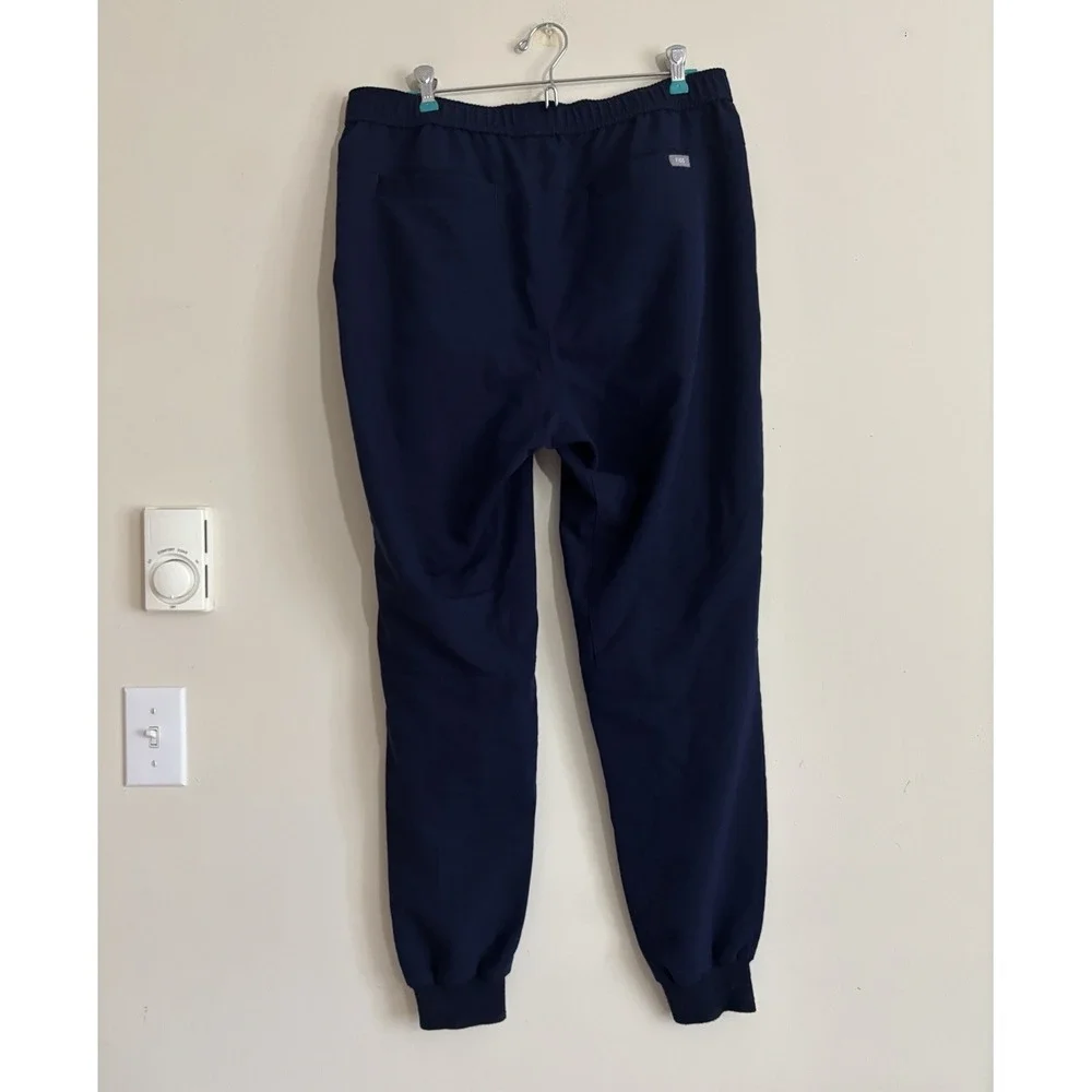 FIGS Mens Large Tansen Jogger Scrub Pants Navy Blue PO 3485 Dark Blue